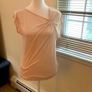 Light pink asymmetrical H&M blouse